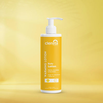 Warming Body Lotion With Ginger Oil, Shea Butter