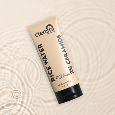 Clensta Rice Water Face Wash with 2% Ceramide, front image