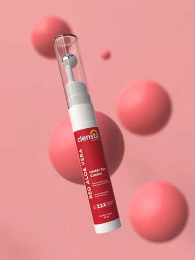 Red Aloe Vera Under Eye Cream With 2% Niacinamide & 0.3% Vitamin E