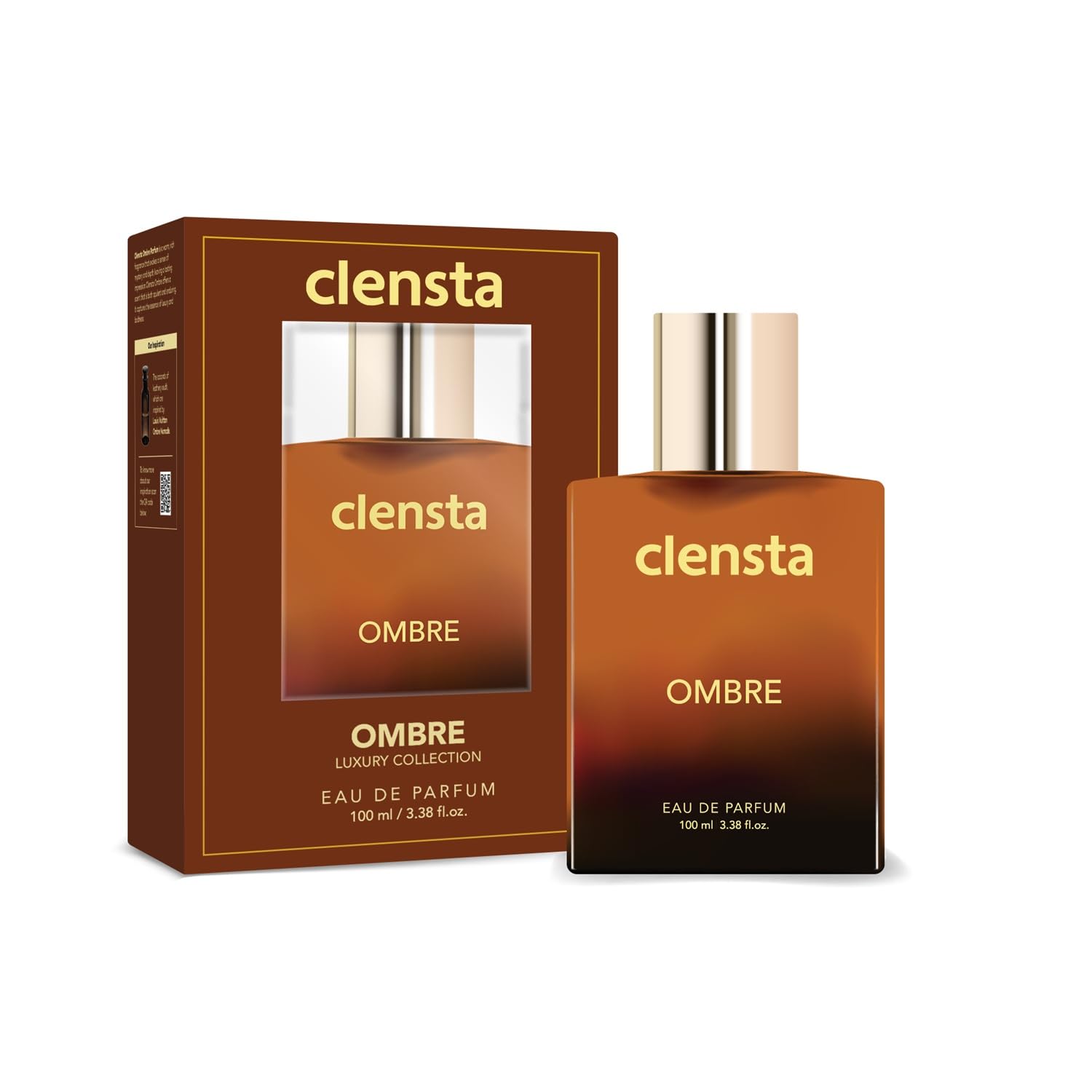 Clensta Ombree Perfume | Inspired by Leathery Oud accords of Louis Vuitton Ombre Nomade | For Men | 100ml