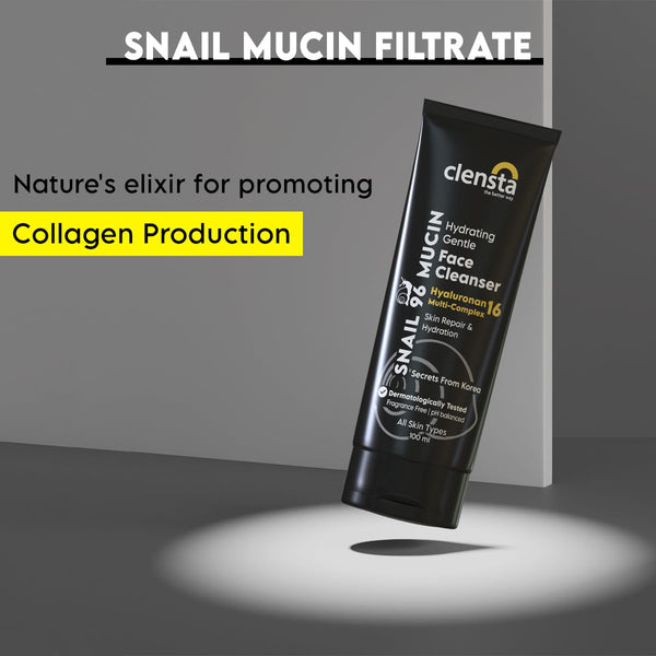 Clensta Snail 96 Mucin Hydrating Gentle Face Cleanser 3rd image.