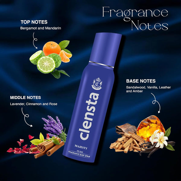 Clensta 0% Gas Deodorant (Pack of 4)