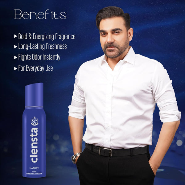 Clensta Majesty 0% Gas Deodorant