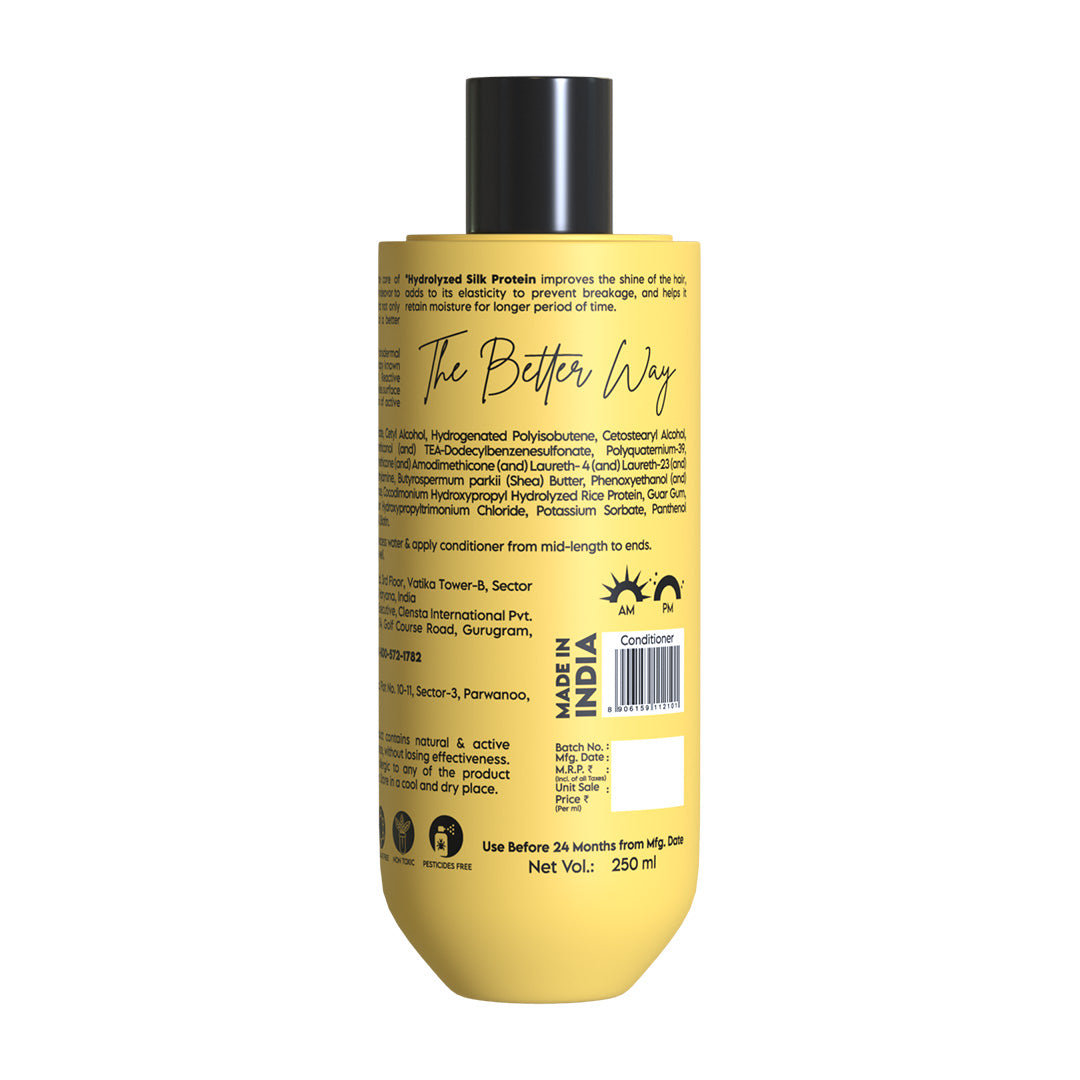Eggstreme Hair Repair Conditioner With 1%* Silk Protein For Nourished Hair