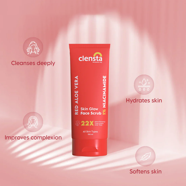 Red Aloe Vera Oil Control Face Wash With 1% Salicylic Acid