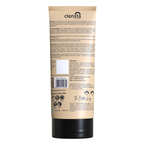 Rice Water Face Wash with 2% Ceramide