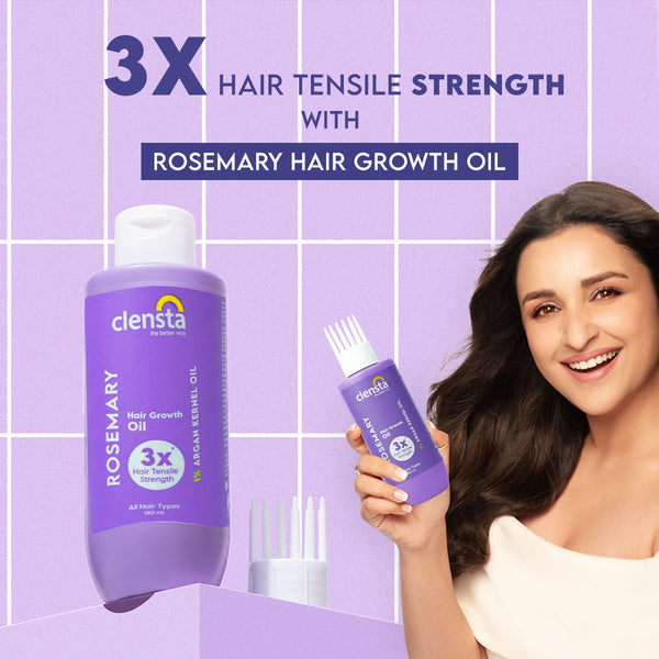 Rosemary Hair Growth Oil With 1% Argan Kernel Oil & 1% Vitamin E