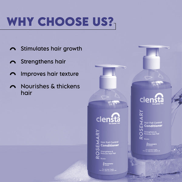 Rosemary Hair Fall Control Conditioner With Rosemary Extract & Biotin