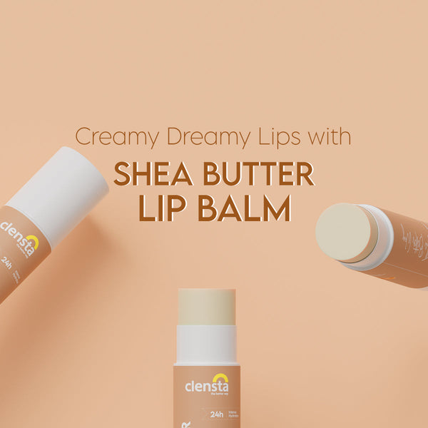 Shea Butter Lip Balm With Shea Butter and Vitamin E