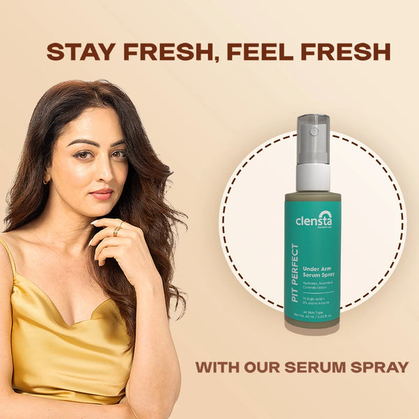 Pit Perfect Under Arm Serum Spray Enriched With Kaolin Clay, 1% Kojic Acid, and 2% Alpha Arbutin