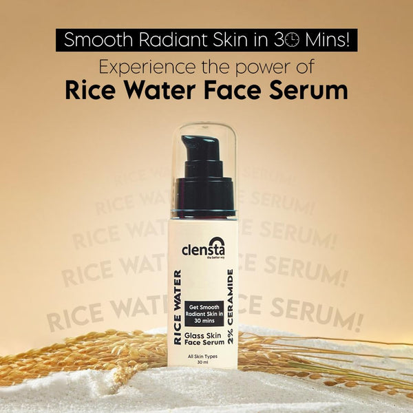 Rice Water Face Serum with 2% Ceramide