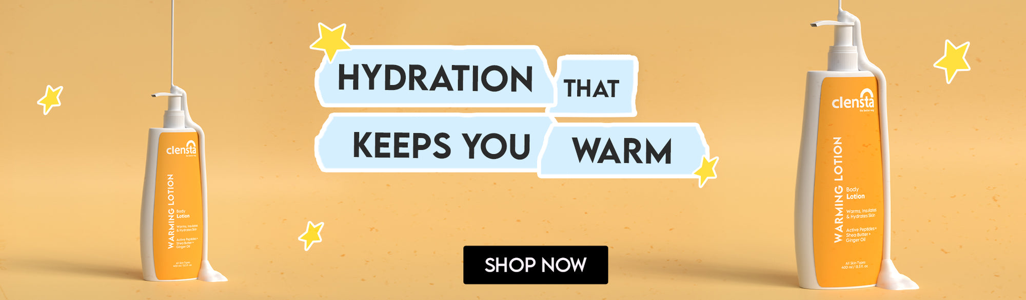 Clensta super saver sale upto 35% off second hero banner.