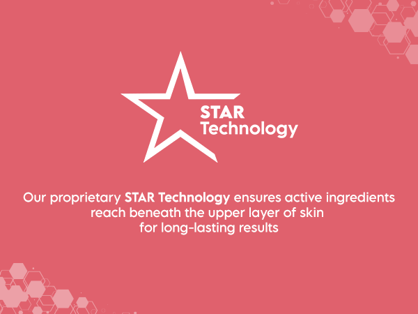Clensta Red Aloe Vera Under Eye Cream With 2% Niacinamide, A+ 6th  mobile banner. Text reads star technology.