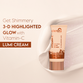 Vitamin C Daily Glow Lumi Cream | 1% Hyaluronic Acid 2nd image.