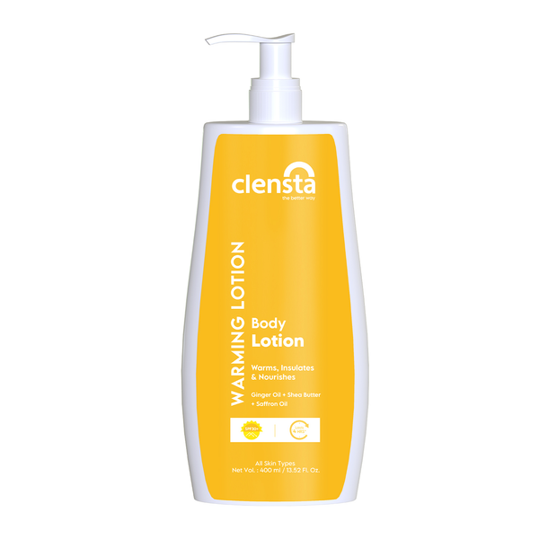 Warming Body Lotion With Ginger Oil, Shea Butter