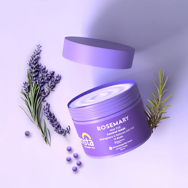 Rosemary Hair Fall Control Mask With Rosemary Oil & Biotin & Rosemary Extract