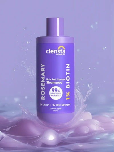 Rosemary Hair Fall Control Shampoo with 1% Biotin