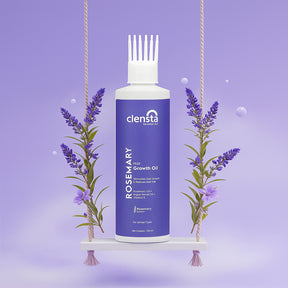 Clensta Rosemary Hair Growth Oil With 1% Argan Kernel Oil & 1% Vitamin E, front image