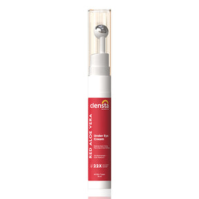 Red Aloe Vera Under Eye Cream With 2% Niacinamide & 0.3% Vitamin E For Reducing Dark Circles & Improving Skin Texture