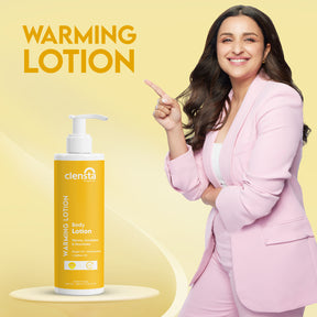 Warming Body Lotion With Ginger Oil, Shea Butter (Pack of 2)