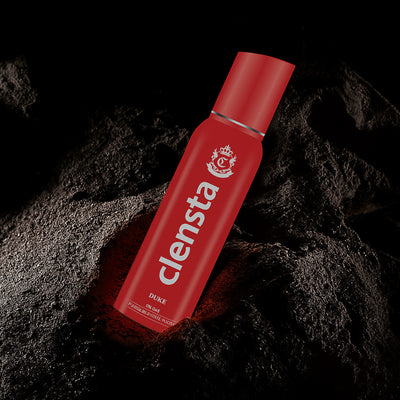 Clensta Duke 0% Gas Deodorant front image.