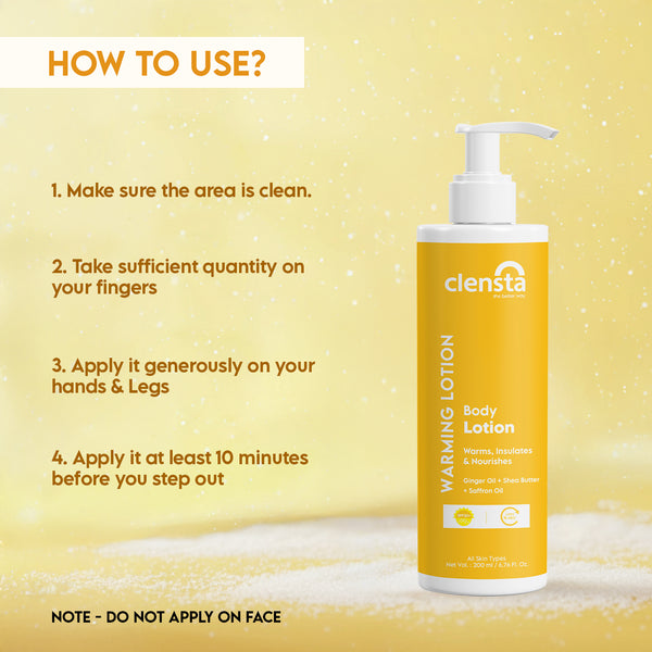 Warming Body Lotion With Ginger Oil, Shea Butter (Pack of 2)