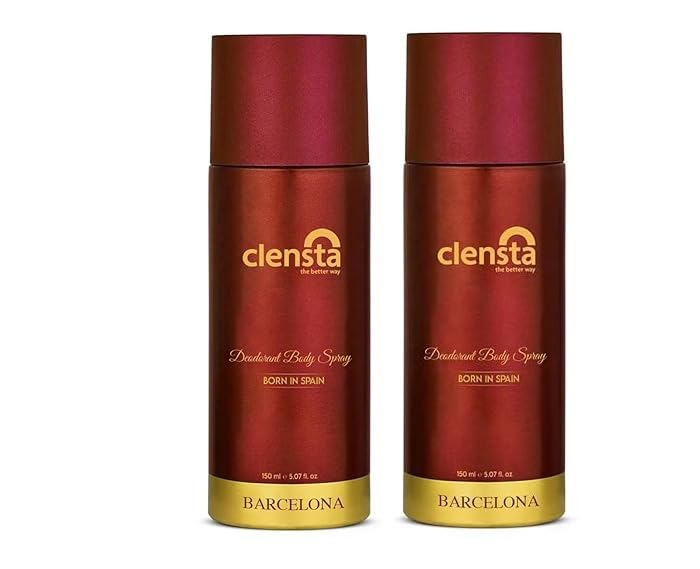 Clensta Body spray/Perfume BARCELONA Deodorant for Men 150ml Body Spray Long Lasting | All Day Freshness | Born in SPAIN