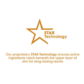 Clensta Vitamin C Daily Glow Sunscreen Gel SPF 50 PA++++ UVA/UVB With 2% Niacinamide, 7th image of star technology.