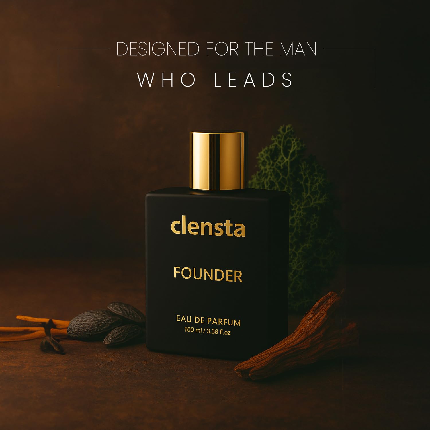 Clensta Founder Perfume | Inspired by fruity amber accords of Azzaro Wanted Parfum | For Men | 100ml