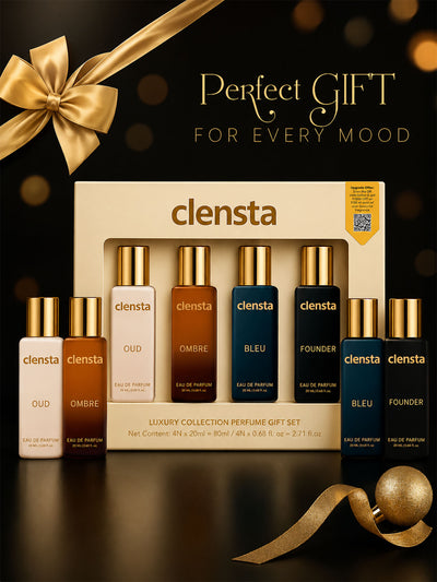 Clensta Luxury Eau De Parfum Mini (Pack of 4) Gift Set