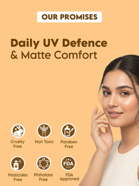 Red Aloe Vera Ultra Matte Sunscreen with 1% Hyaluronic Acid and SPF 50 PA++++ UVA/UVB