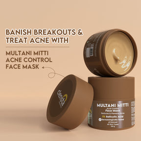 Clensta Multani Mitti Acne Control Face Mask With 1% Salicylic Acid 2nd image