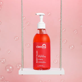 Clensta Anti-Tan & Brightening Body Wash With 0.5% Salicylic Acid & 0.2% Chamomile Extract, 2nd image