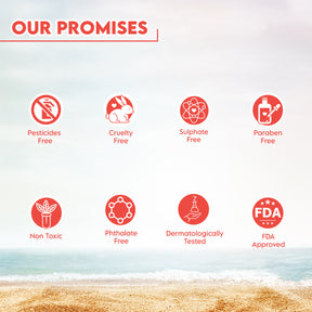 Clensta Red Aloe Vera Daily Glow Sunscreen With 2% Niacinamide and SPF 50 PA++++, 7th image of commitments. 