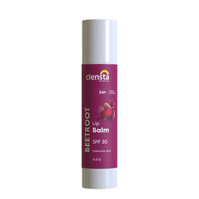 Beetroot Lip Balm with Beetroot and Hyaluronic Acid for Hydrated & Smooth Lips