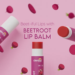 Clensta Beetroot Lip Balm | Beetroot and Hyaluronic Acid for Hydrated & Smooth Lips, 2nd image