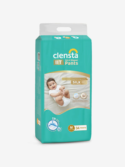 IIT SILK Diaper Pants for 7 to 12 kg Babies | Medium
