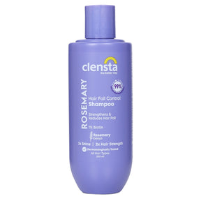Rosemary Hair Fall Control Shampoo with 1% Biotin for Stronger Hair & Reduced Hair Fall