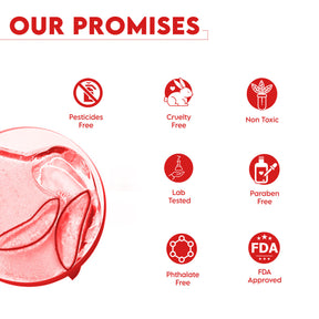 Clensta Red Aloe Vera Multipurpose Gel With 1% Niacinamide  7th image of commitments.