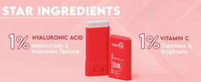 Red Aloe Vera Sun Stick With 1% Hyaluronic Acid & 1% Vitamin C