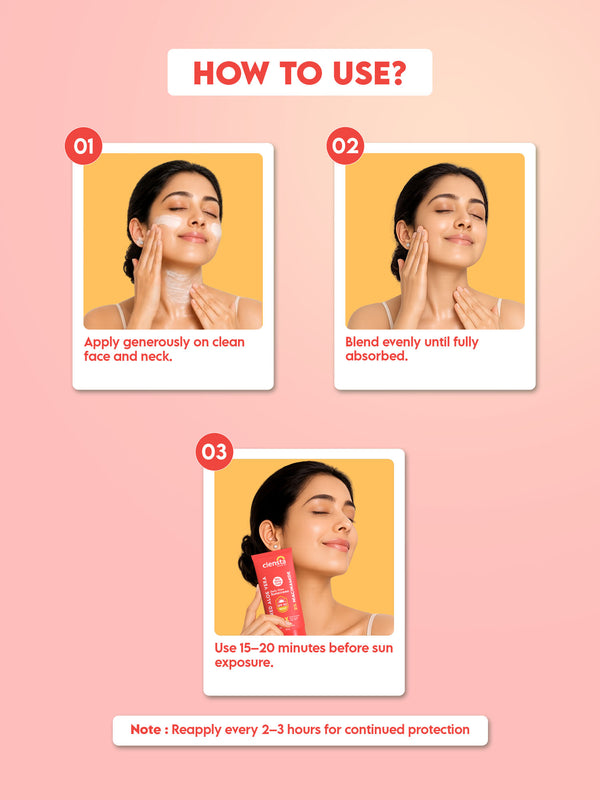 Red Aloe Vera Daily Glow Sunscreen With 2% Niacinamide and SPF 50 PA++++