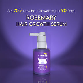Clensta Rosemary Redensyl Hair Growth Serum with 4% Anagain 2nd image.