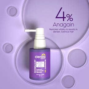 Clensta Rosemary Redensyl Hair Growth Serum with 4% Anagain 5th image of ingredients.