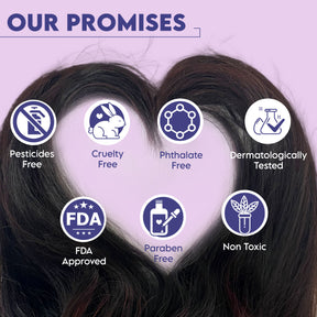 Clensta Rosemary Hair Growth Oil With 1% Argan Kernel Oil & 1% Vitamin E, 7th image of commitments.