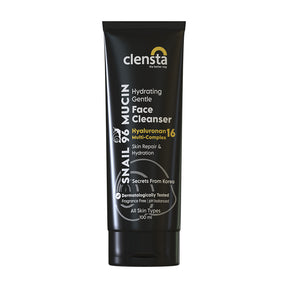 Clensta Snail 96 Mucin Hydrating Gentle Face Cleanser 9th image with white background.