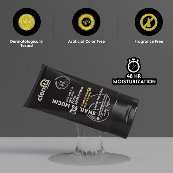 Clensta Snail 96 Mucin Face Moisturizer  4th image of commitments.