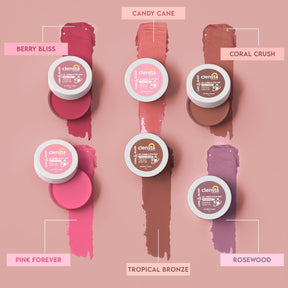 Clensta Lush & Blush Lip, Cheek & Eye Tint Tropical Bronze 05 With Vitamin E & Castor Oil 6th image of variations.