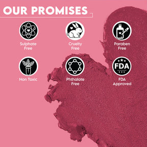 Clensta Lush & Blush Lip, Cheek & Eye Tint Berry Bliss 01 With Vitamin E & Castor Oil, 7th image of commitments