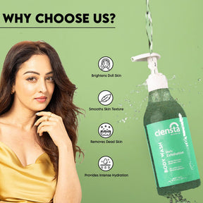 Clensta Daily Exfoliation Body Wash With 2% Lactic Acid & Exfoliating Beads 3rd image of benefits.