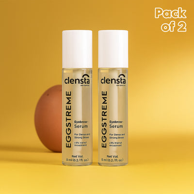 Clensta Eggstreme Eyebrow Serum pack of 2 front image
